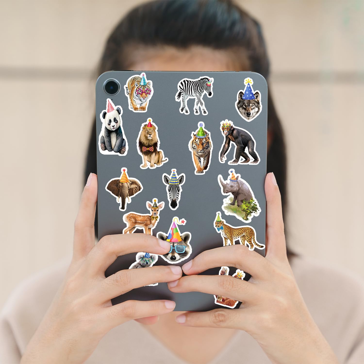 qhqqwzxqc stickers decorating invitations and favors to enhance party theme
