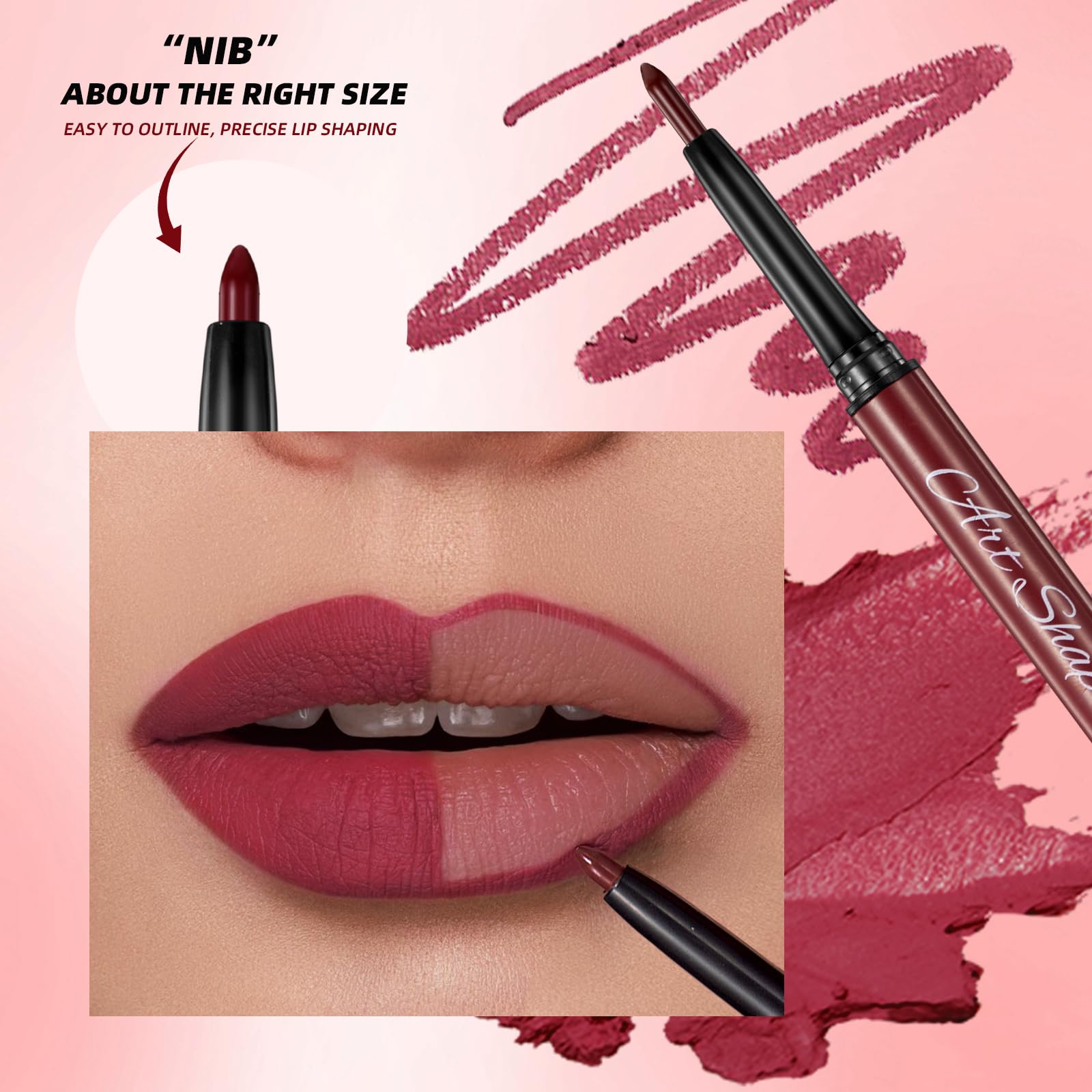QiBest lifestyle daytime look showing subtle nude shade for natural beauty benefit
