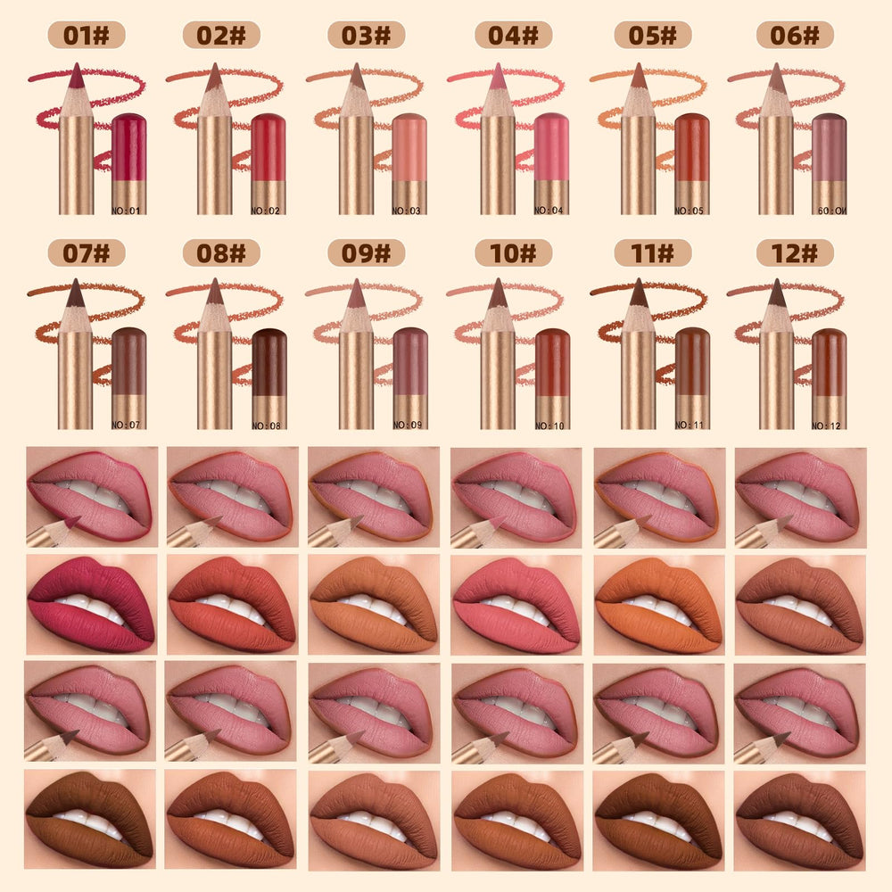 QiBest laid-out shade array of pencils, wide color choice benefit