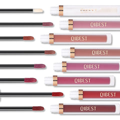 QiBest size comparison beside coin showing compact travel-friendly benefit