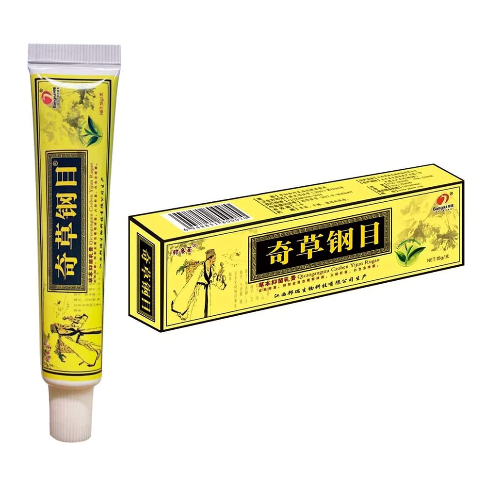 QICAOGANGMU front packaging showing jar and label for immediate product recognition and trust