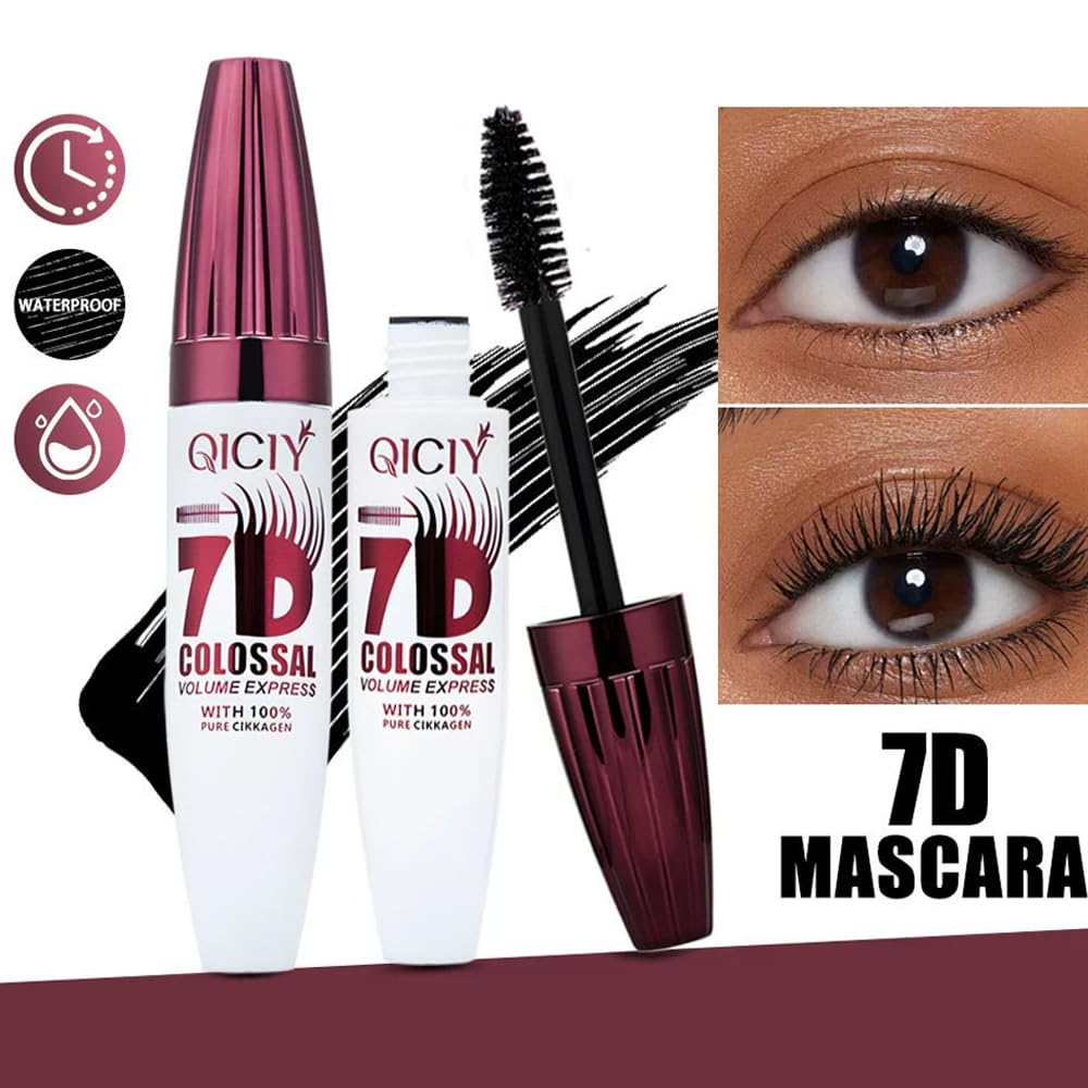 QICIY application on model showing lifted, natural-feeling lashes