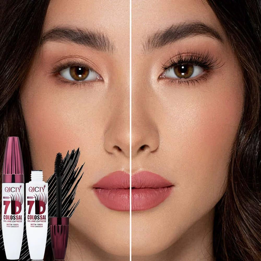 QICIY wand bristles close-up for precise separation and clump-free application