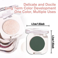 QIDSTERS application on eyelid highlighting easy blending and natural finish