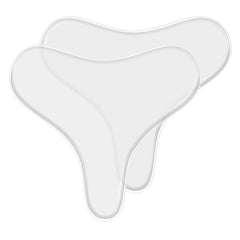 QIEIMUFHD front packaging showing chest pads kit and included forehead pad for complete care