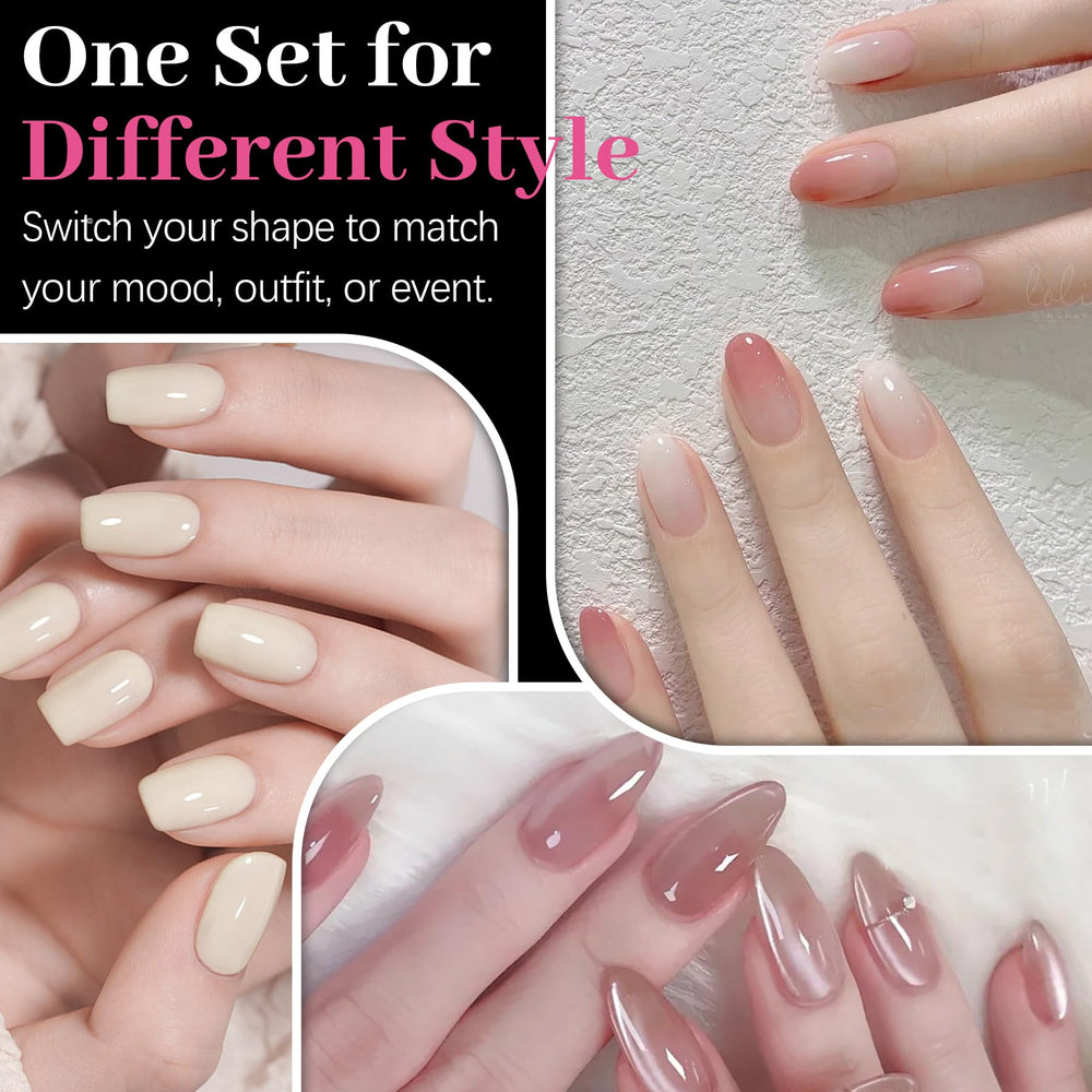 QIEK close-up of ultra-thin 0.22mm cuticle edge for seamless, natural blend