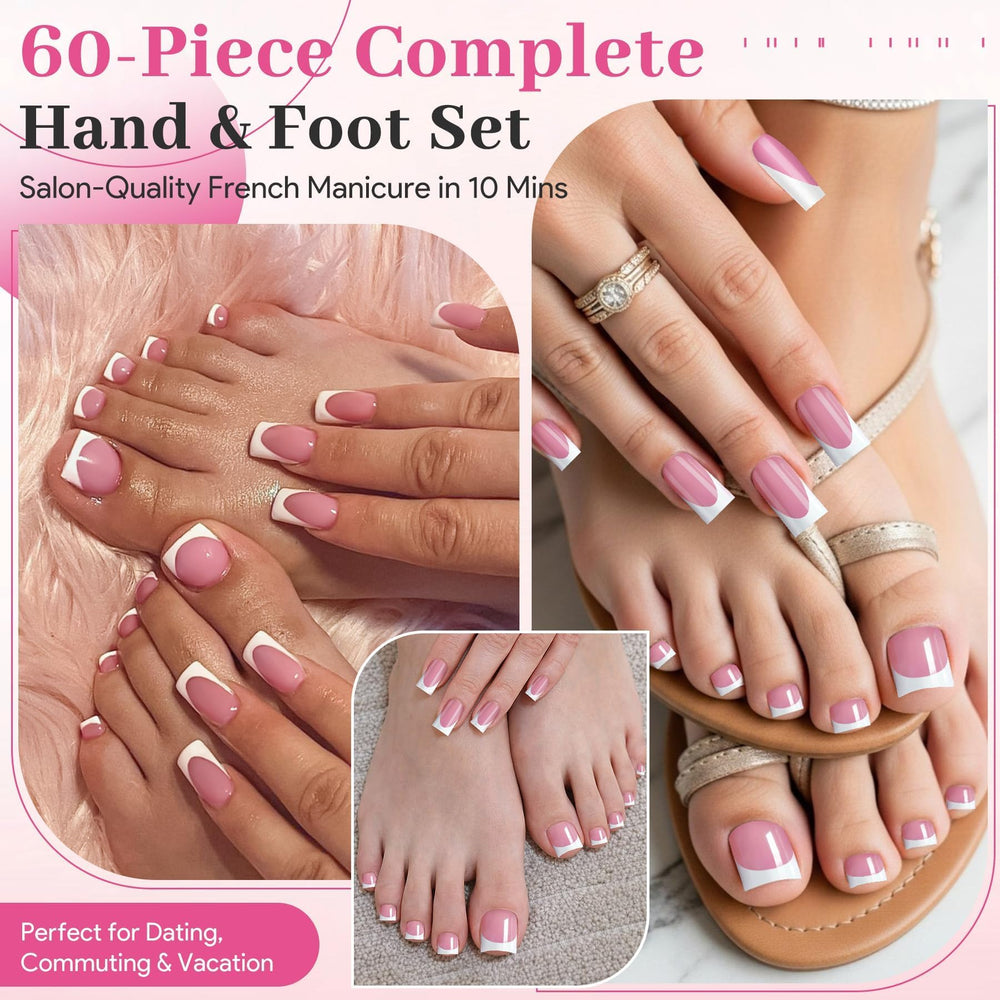 QIEK finished manicure with glossy topcoat showcasing long-lasting shine