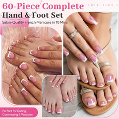 QIEK finished manicure with glossy topcoat showcasing long-lasting shine