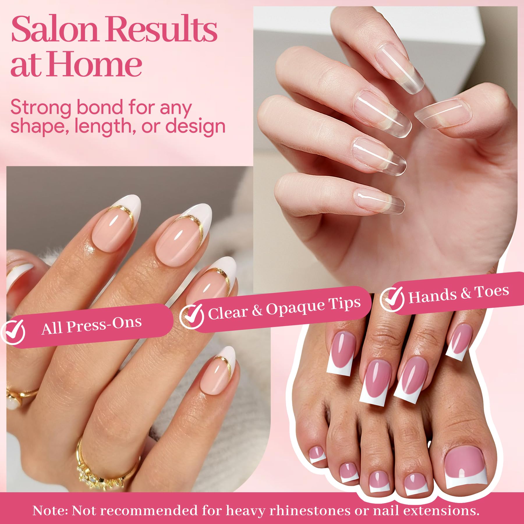 QIEK remover pen droplet at nail edge enabling quick lift-off