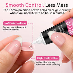 QIEK remover bottle and pad detail for easier adhesive removal