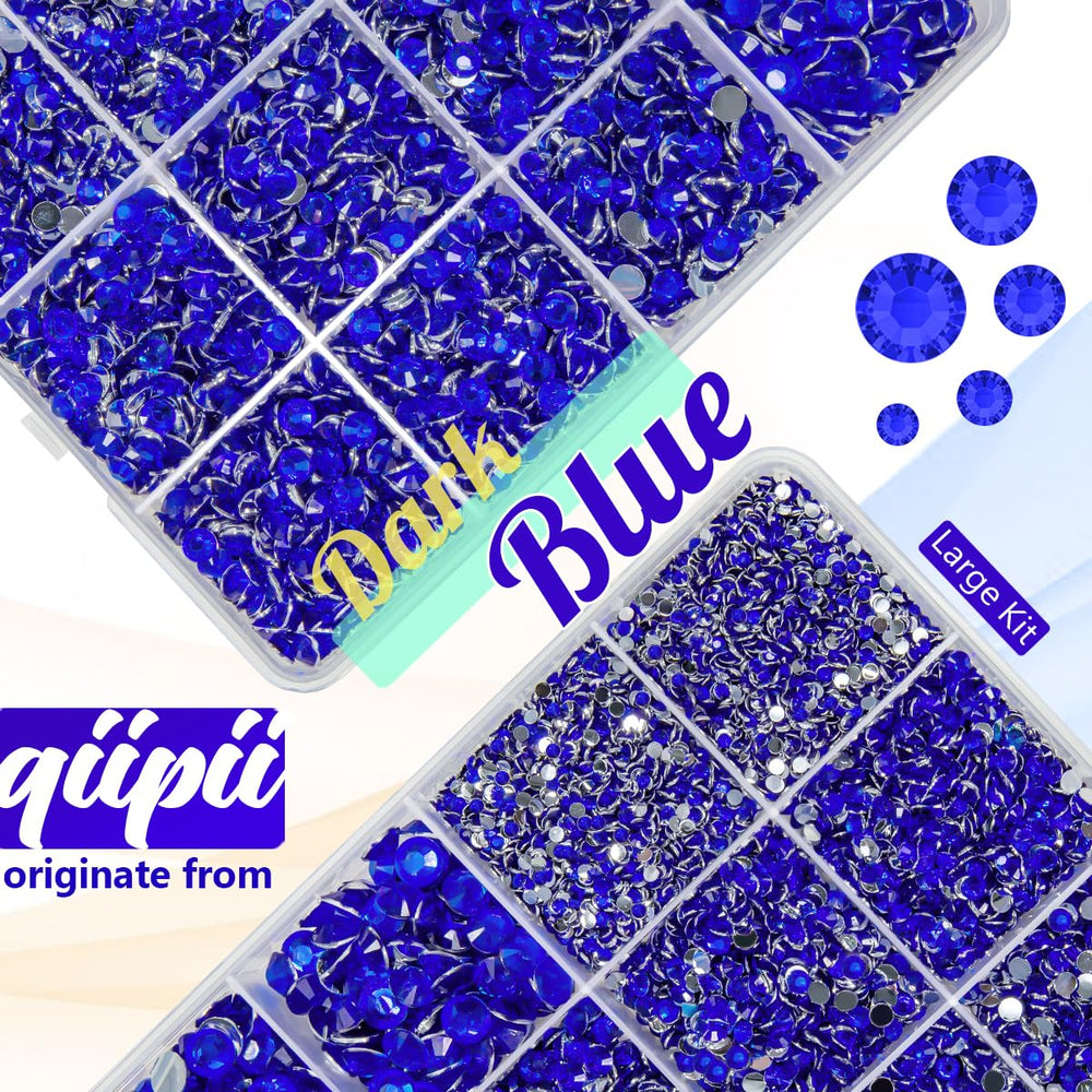 qiipii size layout showing 2mm to 6mm stones for choosing the right scale
