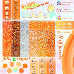 qiipii close-up of flatback pearls texture for precise decorative accents
