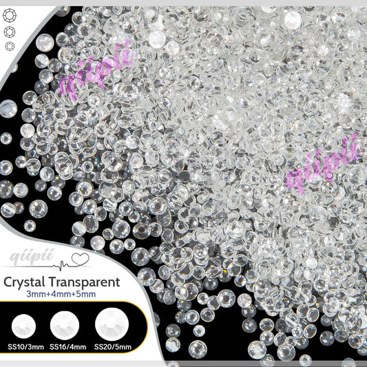 qiipii close-up of resin facets showing sparkle and lightweight reflective benefit