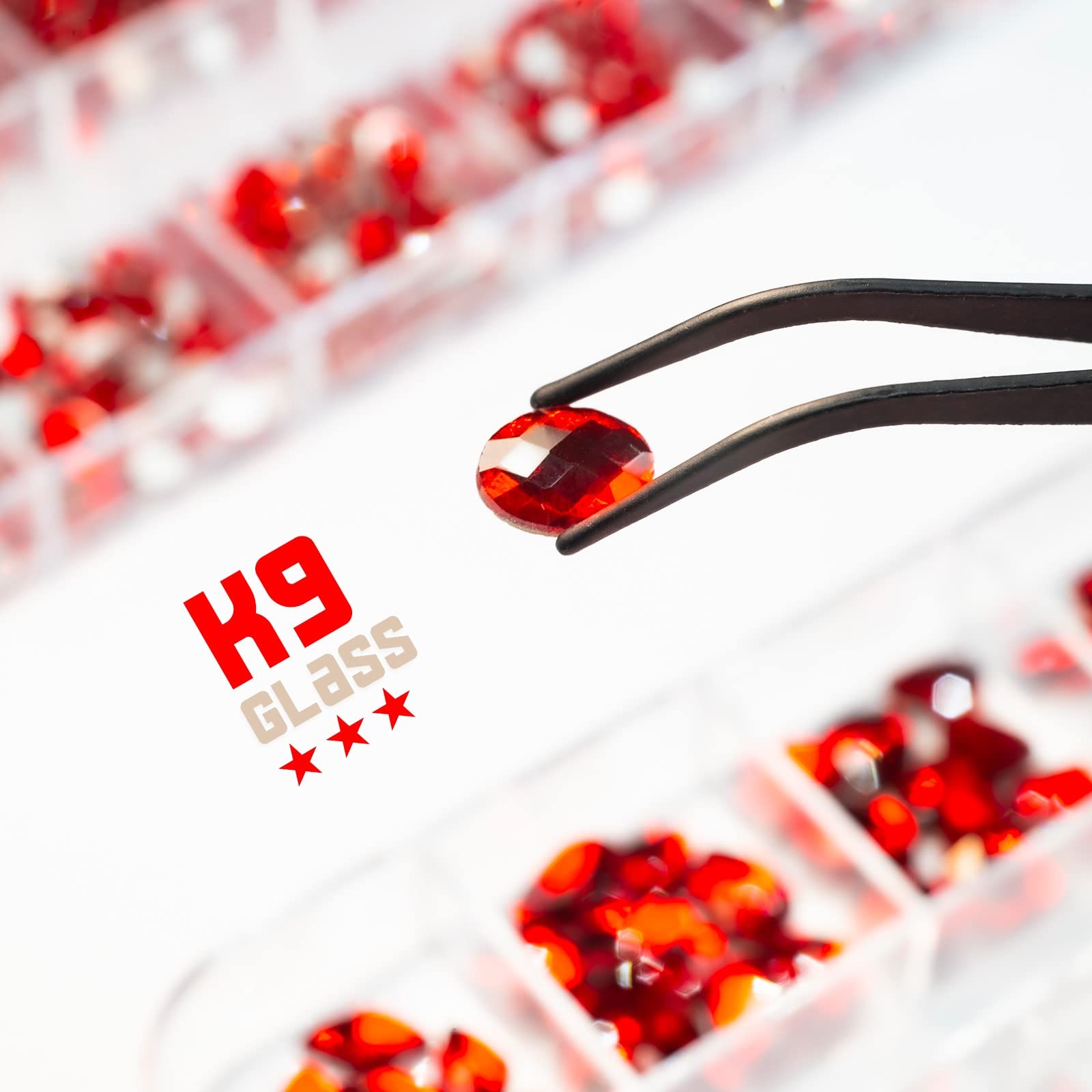 qiipii flatback shape detail demonstrating easy adhesive placement