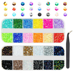 qiipii front packaging showing 24 organized colors for easy selection