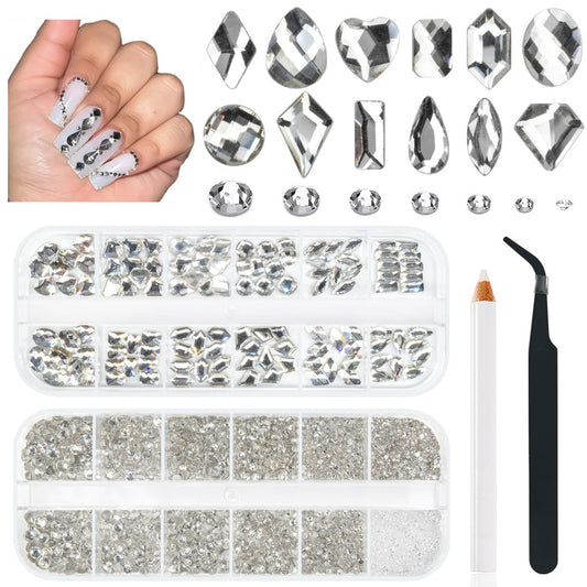 qiipii front packaging showing full 4080pcs set and included tools for convenient supply