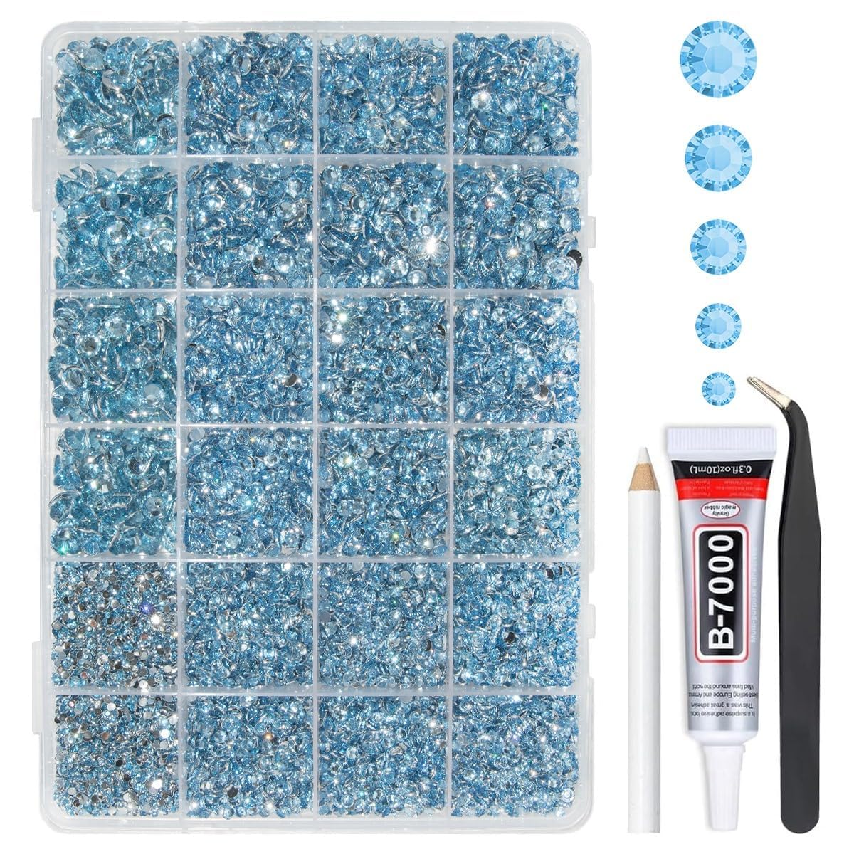 qiipii front packaging showing kit and glue for easy project start