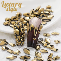 qiipii gold gems used on bridal makeup offering photogenic shimmer