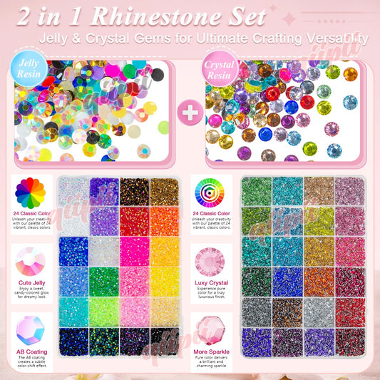 qiipii open tray displaying organized colors for fast selection and tidy storage