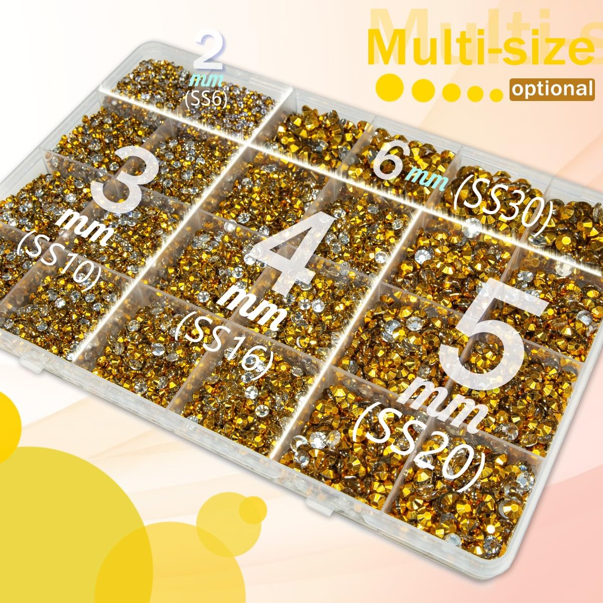 qiipii rhinestones glued to a tumbler delivering durable decorative shine