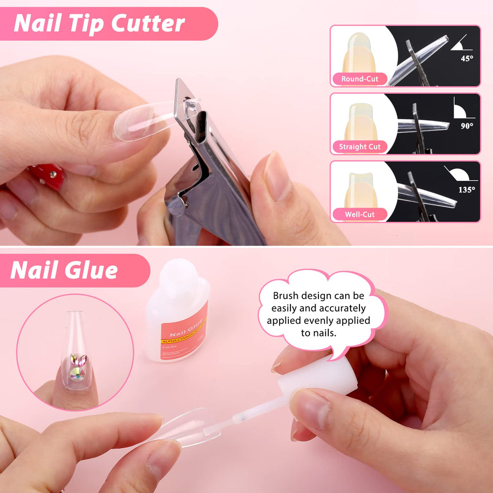 Qinzave magnetic nail display stand holding tips to present and practice designs