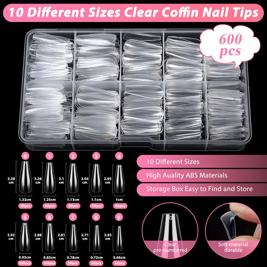 Qinzave close-up of numbered tip sizes for quick accurate matching and sizing