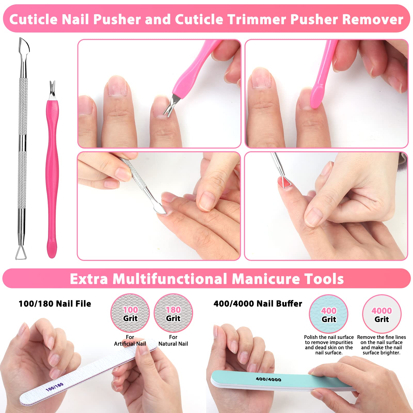 Qinzave reusable putty and display bases arranged for secure nail presentation