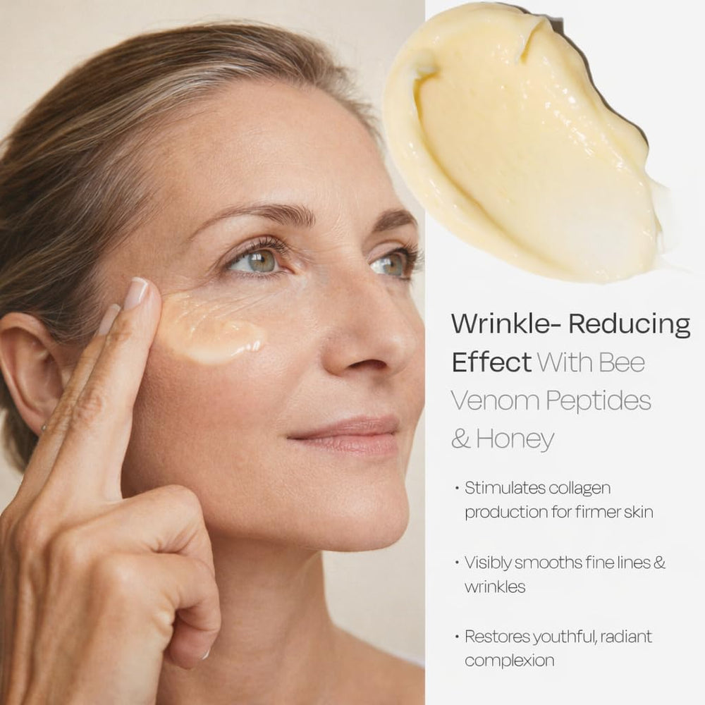 QISARONIX ingredients display with Manuka honey and glycerin highlighting natural hydration benefit
