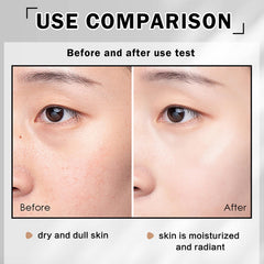 QIUFSSE fine mist on skin highlighting smooth texture and minimized pores benefit