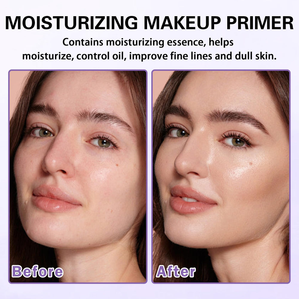 QIUFSSE foundation layered after primer demonstrating improved adhesion and longer wear