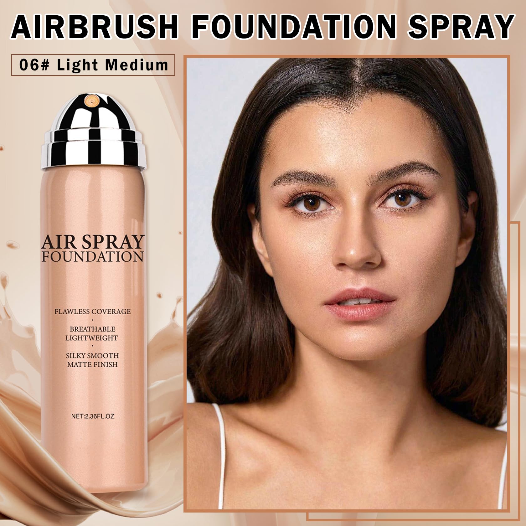 QIUFSSE nozzle close-up highlighting fine mist spray for even coverage