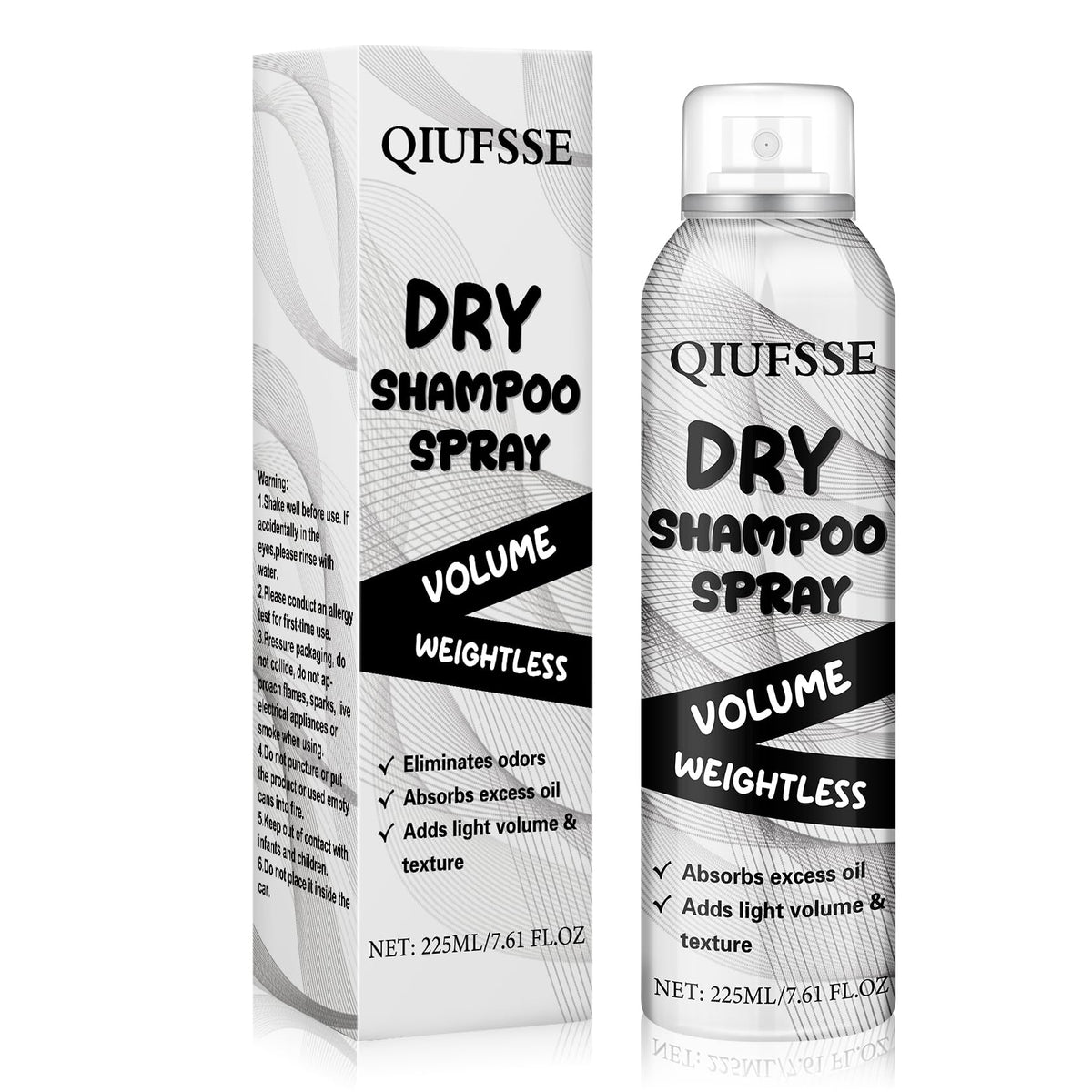 QIUFSSE front canister showing clean design and quick-refresh benefit
