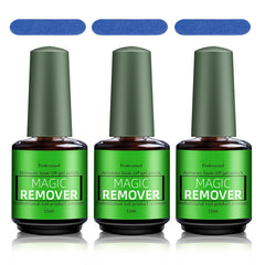 QIUFSSE front packaging showing three 15ml bottles and quick-removal benefit