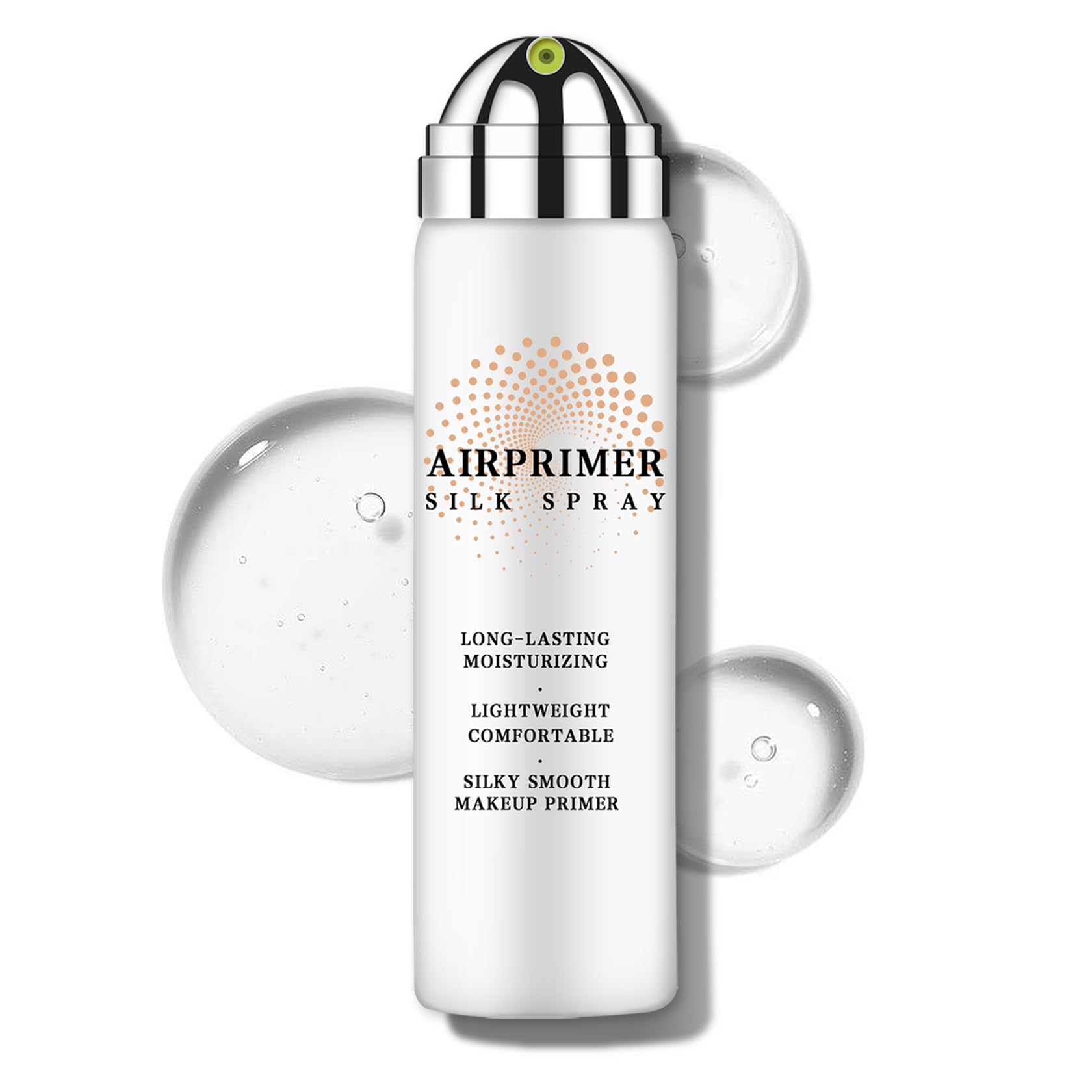 QIUFSSE front packaging showing sleek primer bottle and brand visibility benefits lightweight application