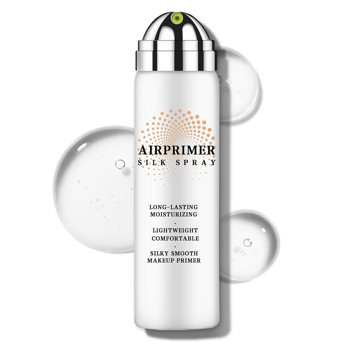QIUFSSE front packaging showing sleek primer bottle and brand visibility benefits lightweight application