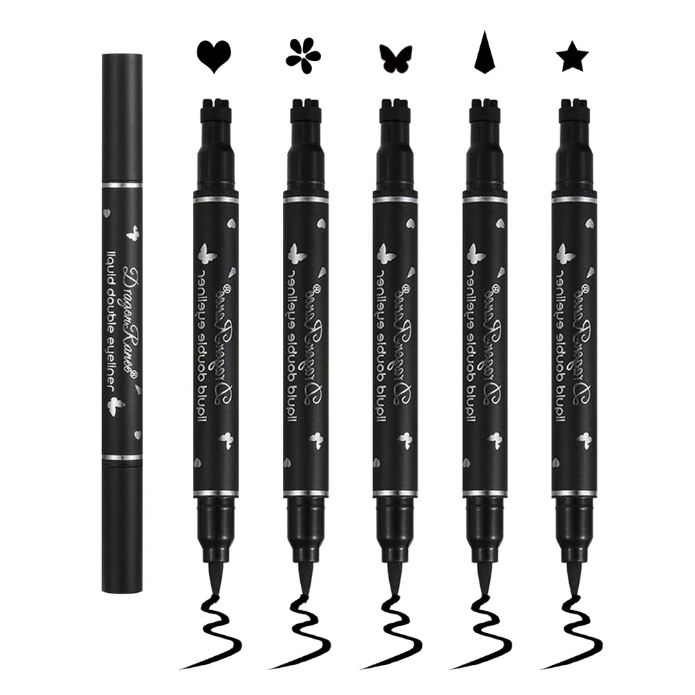 QIUFSSE front packaging showing five double-ended pens and shapes for quick application