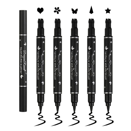 QIUFSSE front packaging showing five double-ended pens and shapes for quick application