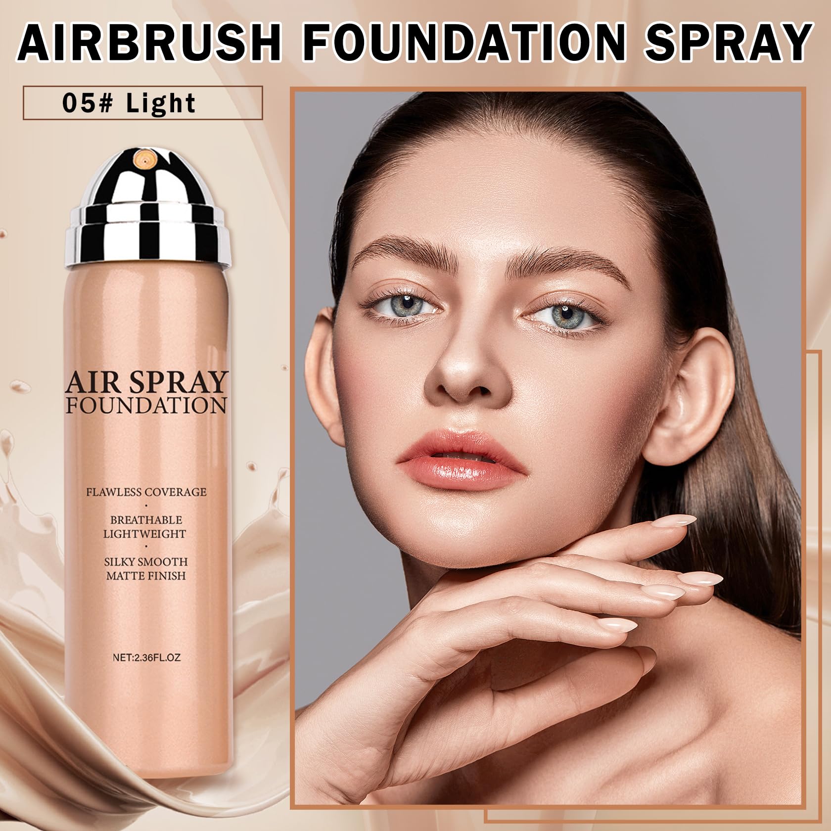 QIUFSSE spray nozzle close-up demonstrating fine mist and even coverage