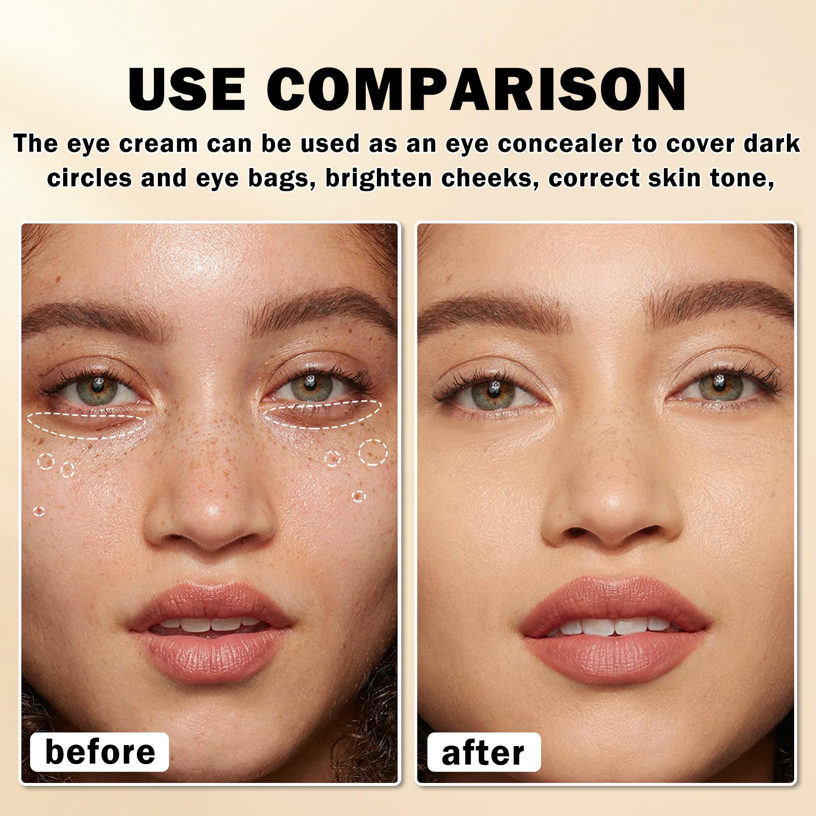 QIUFSSE cream texture swatch demonstrating smooth blendability benefit