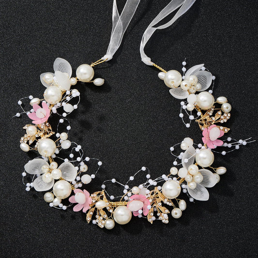 QIUTIMIY close-up of pearl and crystal detail highlighting handcrafted sparkle and texture