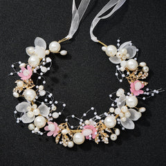 QIUTIMIY close-up of pearl and crystal detail highlighting handcrafted sparkle and texture