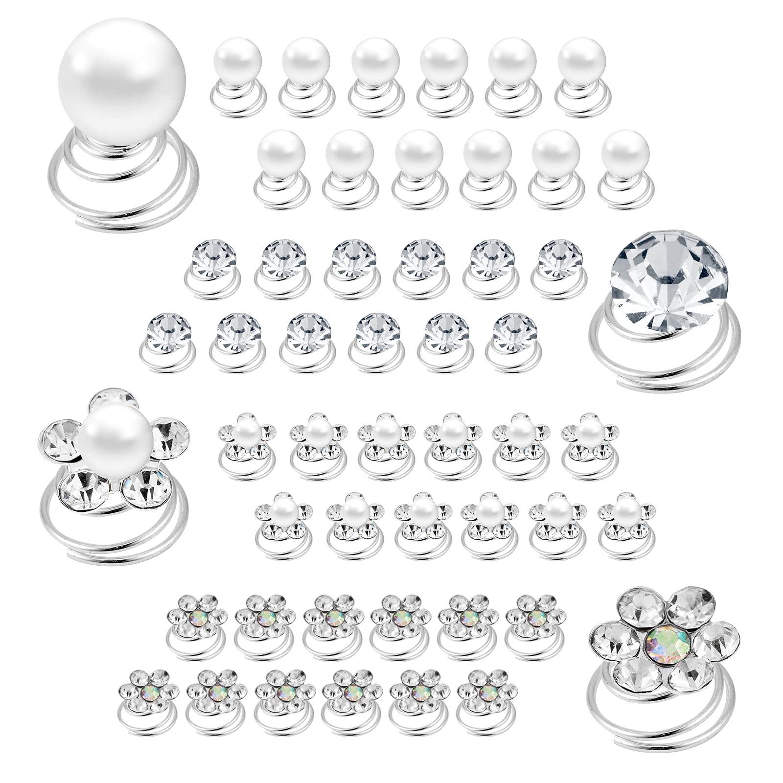 QIUTIMIY close-up showing pearl and rhinestone detail for elegant sparkle