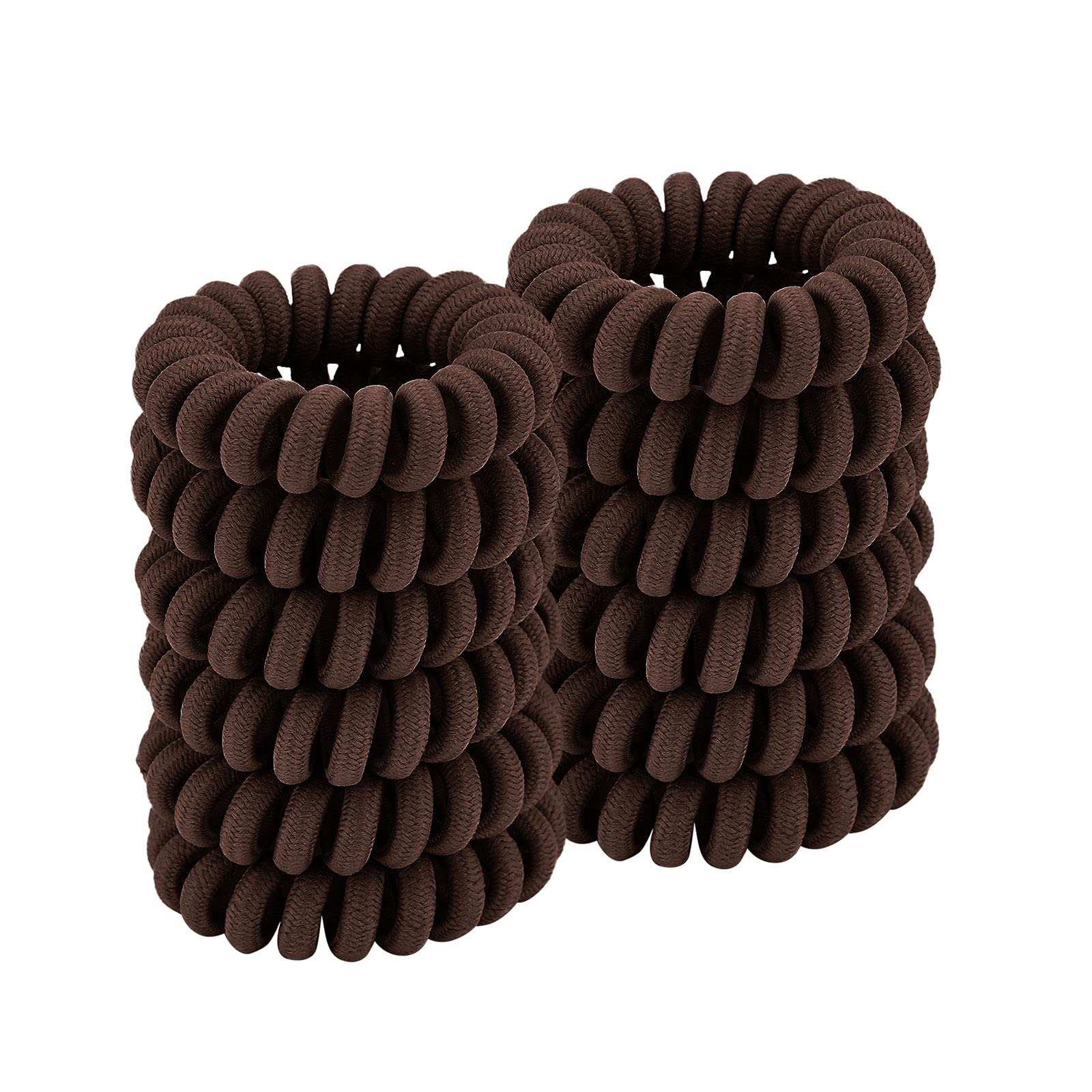 QIUTIMIY front packaging showing 12 coffee spiral ties and benefits