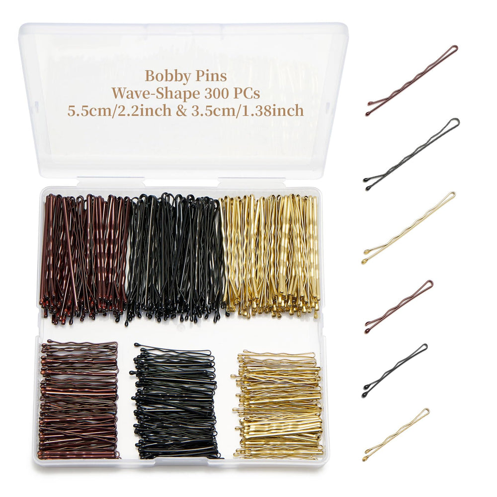 QIUTIMIY front packaging showing 300-piece pin assortment and box for easy access