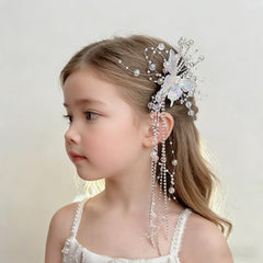 Qojai side view showing alloy clasp mechanism for secure hair hold benefit