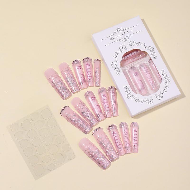 QQPPOLIU application kit contents with tabs, mini file, stick and alcohol pad benefit