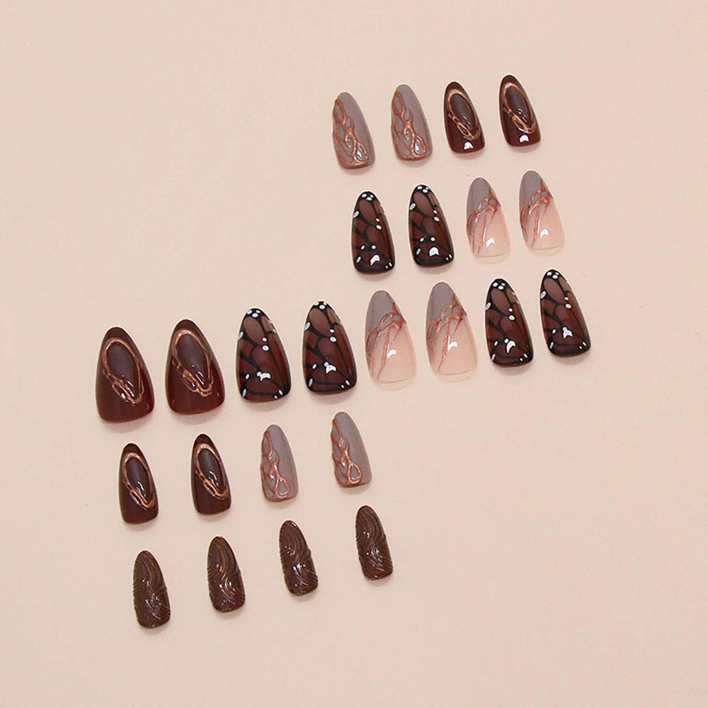 QQPPOLIU nails in hand to show scale and practical length benefit