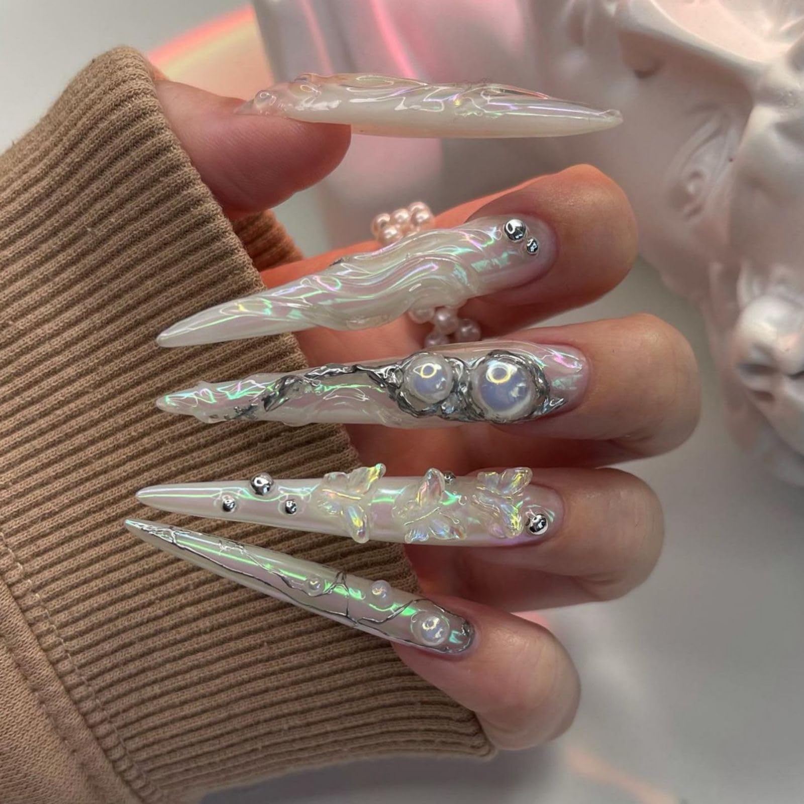 QQPPOLIU removal soak and cuticle oil steps illustrating gentle, safe nail removal