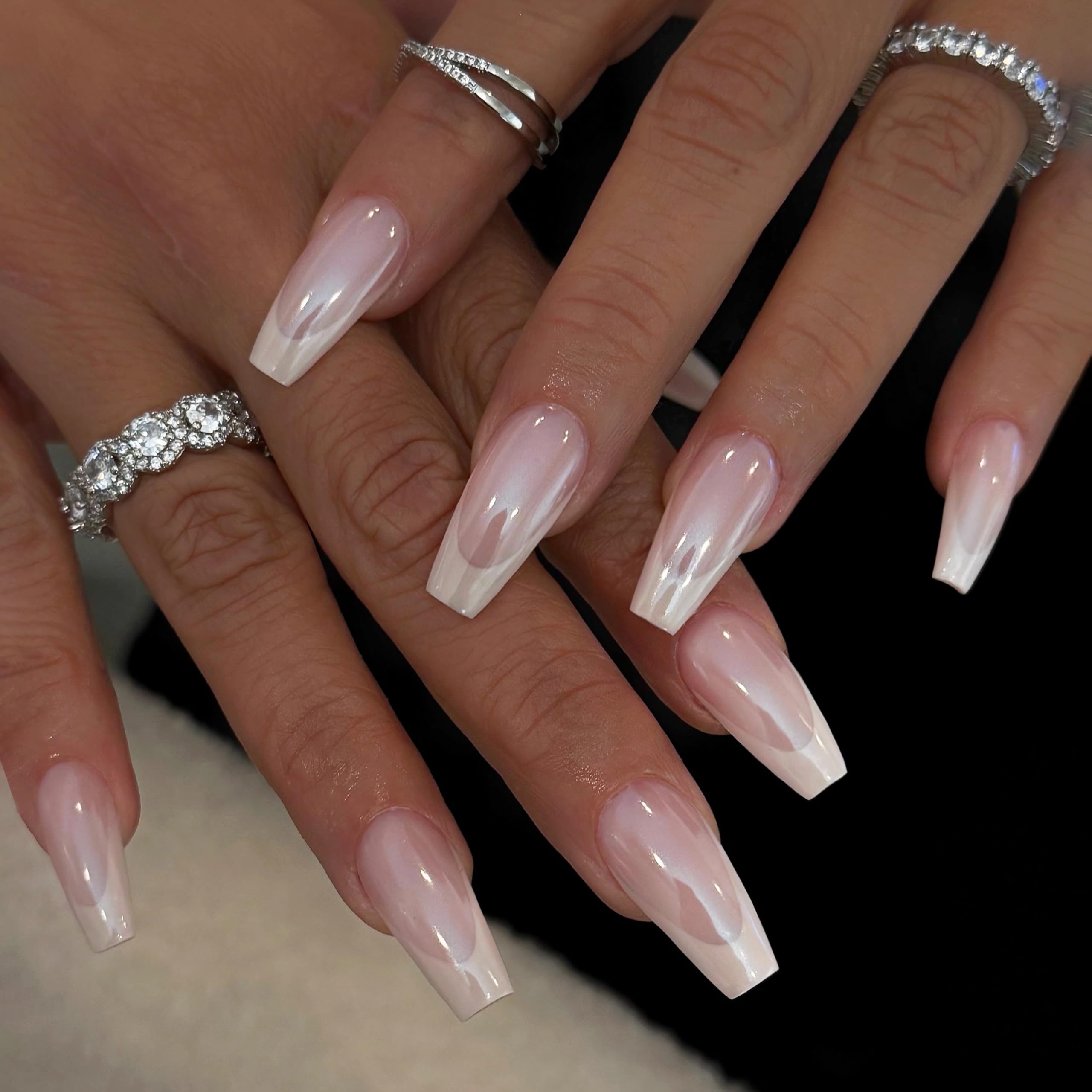 Qsnidy size layout showing 12 sizes to ensure accurate nail fit