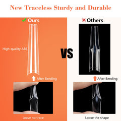 Quaferen material detail highlighting ABS strength and flexible durability for shaping